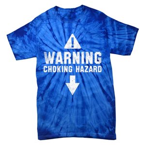 Warning Choking Hazard Costume Funny Easy Halloween Gift Tie-Dye T-Shirt