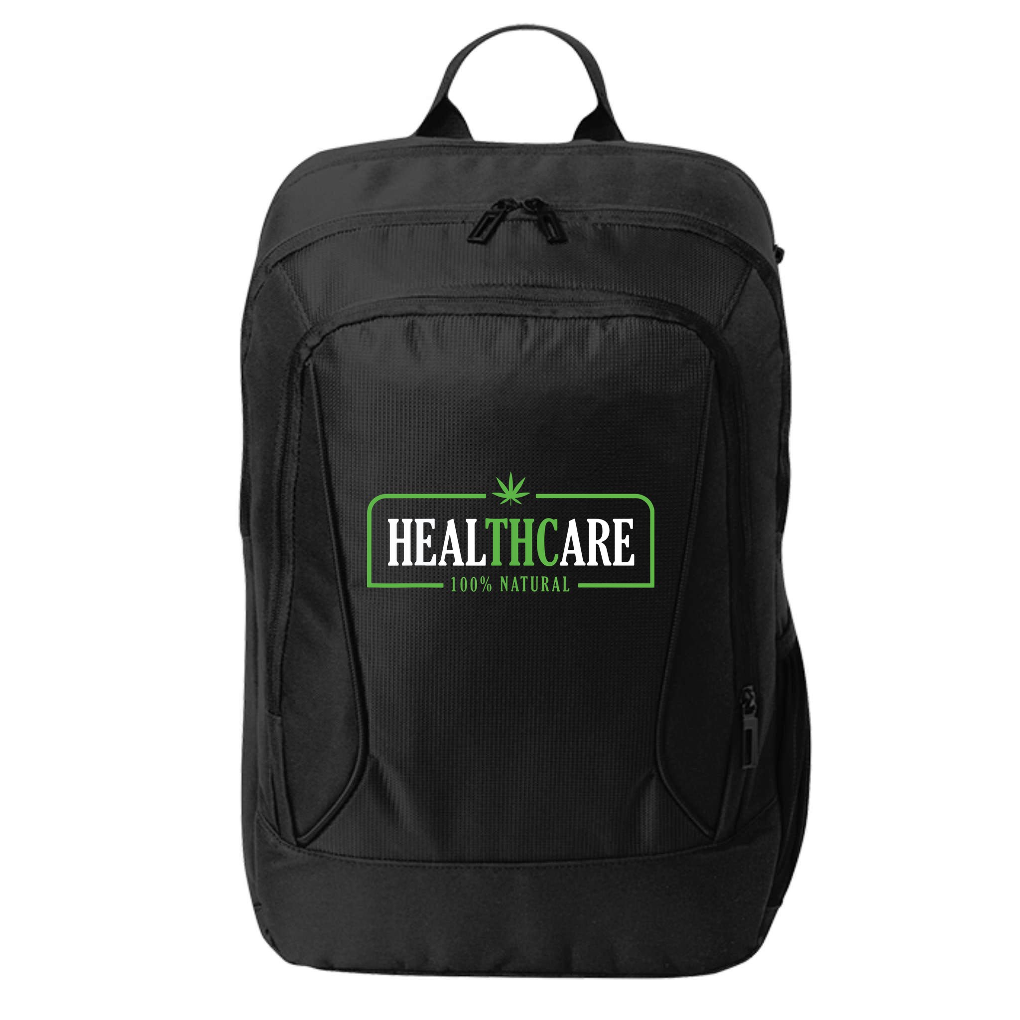 Weed Cannabis Healthcare Medical THC Marijuana Stoner Gift City Backpack