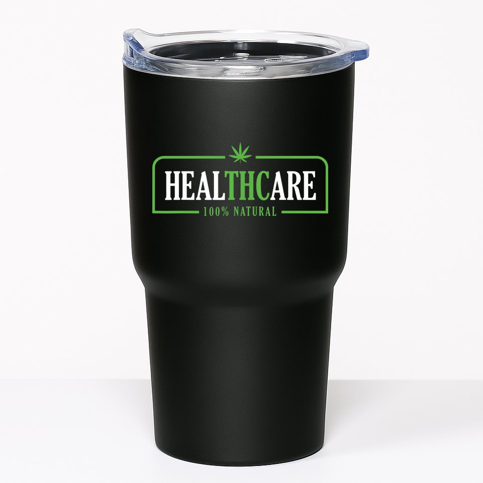 Weed Cannabis Healthcare Medical THC Marijuana Stoner Gift Tumbler