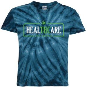 Weed Cannabis Healthcare Medical THC Marijuana Stoner Gift Kids Tie-Dye T-Shirt