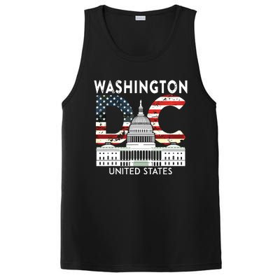 Washington Capitol Hill Souvenir Gift Washington Dc PosiCharge Competitor Tank