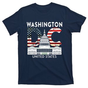 Washington Capitol Hill Souvenir Gift Washington Dc T-Shirt