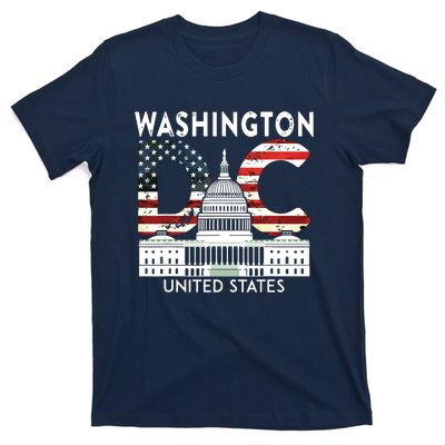 Washington Capitol Hill Souvenir Gift Washington Dc T-Shirt