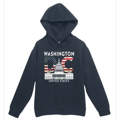 Washington Capitol Hill Souvenir Gift Washington Dc Urban Pullover Hoodie