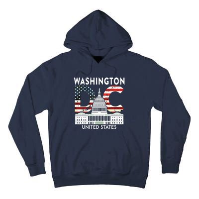 Washington Capitol Hill Souvenir Gift Washington Dc Tall Hoodie