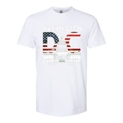 Washington Capitol Hill Souvenir Gift Washington Dc Softstyle CVC T-Shirt