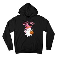 Women Cute Halloween Ghost Drinking Coffee Pumkin Ghost Ice Coffee Gift Hoodie