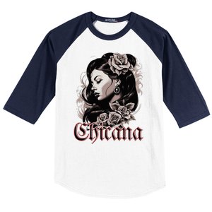 WomanS Chola Hispanic Latino Mexican Chicano Cholo Chicana Baseball Sleeve Shirt