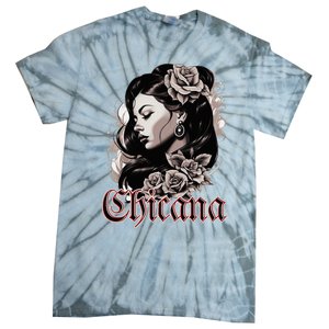 WomanS Chola Hispanic Latino Mexican Chicano Cholo Chicana Tie-Dye T-Shirt