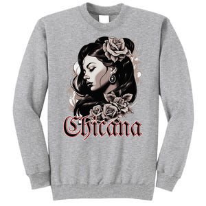 WomanS Chola Hispanic Latino Mexican Chicano Cholo Chicana Tall Sweatshirt