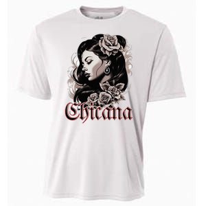 WomanS Chola Hispanic Latino Mexican Chicano Cholo Chicana Cooling Performance Crew T-Shirt