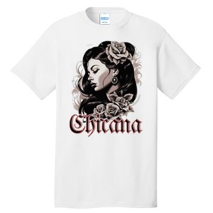 WomanS Chola Hispanic Latino Mexican Chicano Cholo Chicana Tall T-Shirt