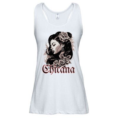 WomanS Chola Hispanic Latino Mexican Chicano Cholo Chicana Ladies Essential Flowy Tank