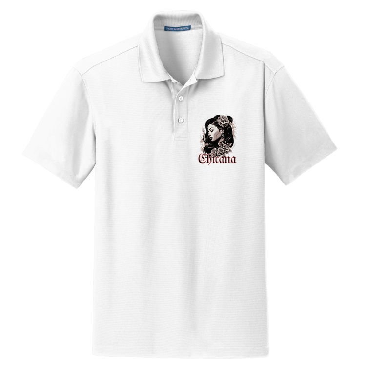 WomanS Chola Hispanic Latino Mexican Chicano Cholo Chicana Dry Zone Grid Polo