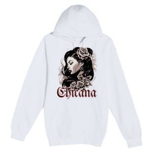 WomanS Chola Hispanic Latino Mexican Chicano Cholo Chicana Premium Pullover Hoodie