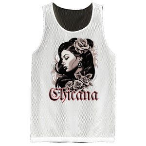 WomanS Chola Hispanic Latino Mexican Chicano Cholo Chicana Mesh Reversible Basketball Jersey Tank