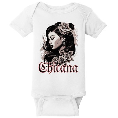 WomanS Chola Hispanic Latino Mexican Chicano Cholo Chicana Baby Bodysuit
