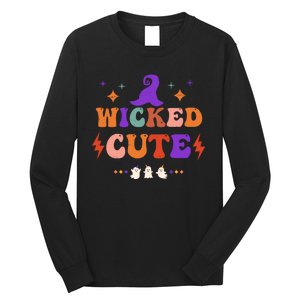 Wicked Cute Halloween Gift Long Sleeve Shirt