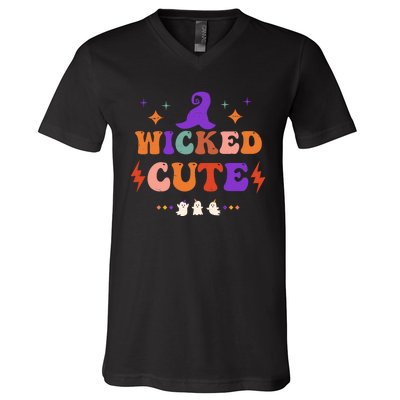 Wicked Cute Halloween Gift V-Neck T-Shirt