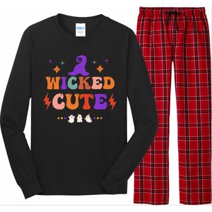 Wicked Cute Halloween Gift Long Sleeve Pajama Set