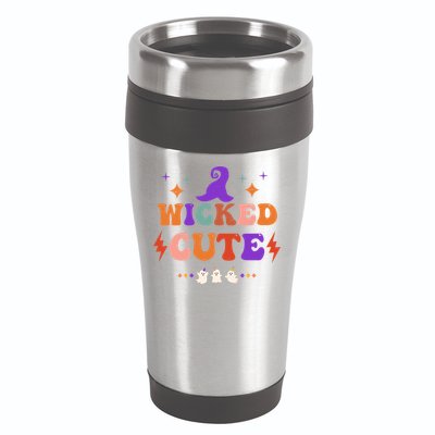 Wicked Cute Halloween Gift 16oz Travel Tumbler