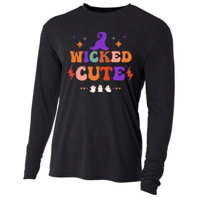 Wicked Cute Halloween Gift Cooling Performance Long Sleeve Crew