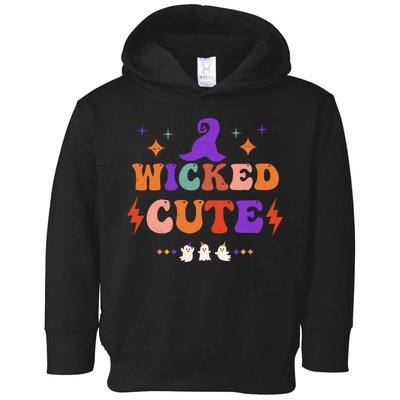 Wicked Cute Halloween Gift Toddler Hoodie