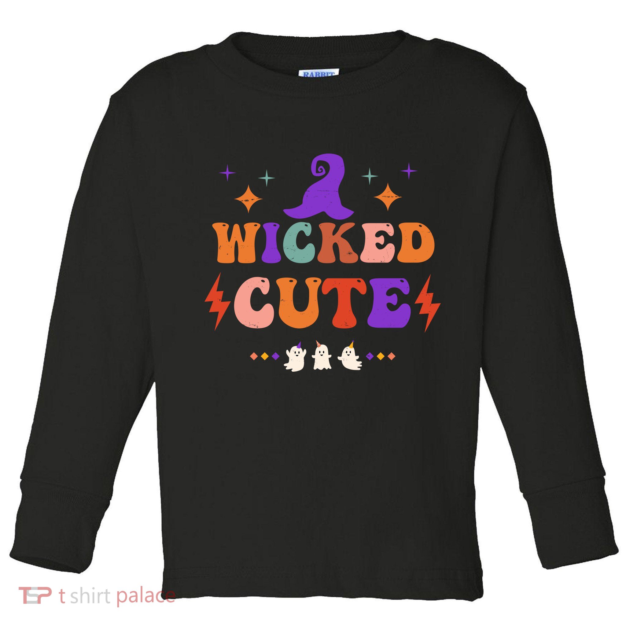 Wicked Cute Halloween Gift Toddler Long Sleeve Shirt