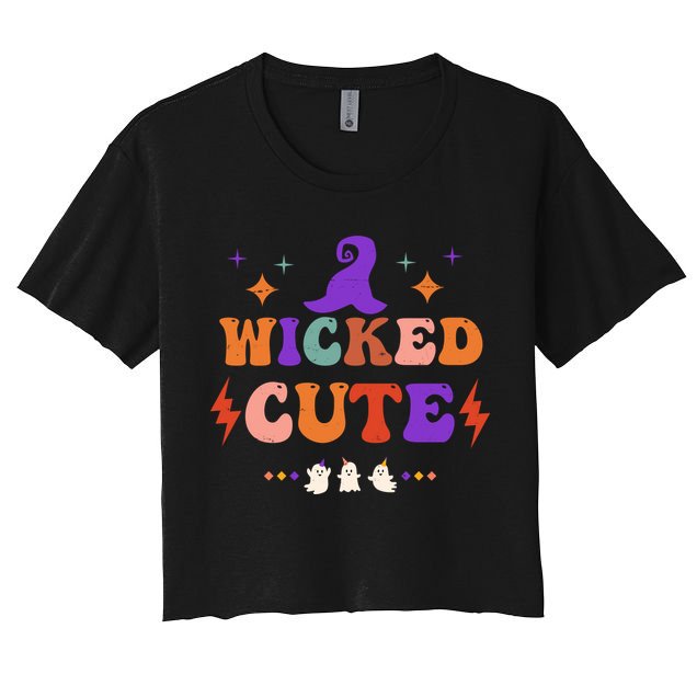 Wicked Cute Halloween Gift Crop Top
