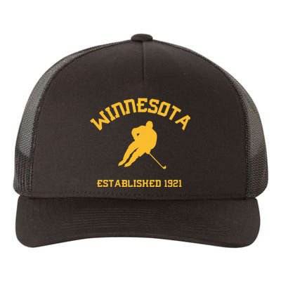 Winnesota College Hockey Fan Yupoong Adult 5-Panel Trucker Hat