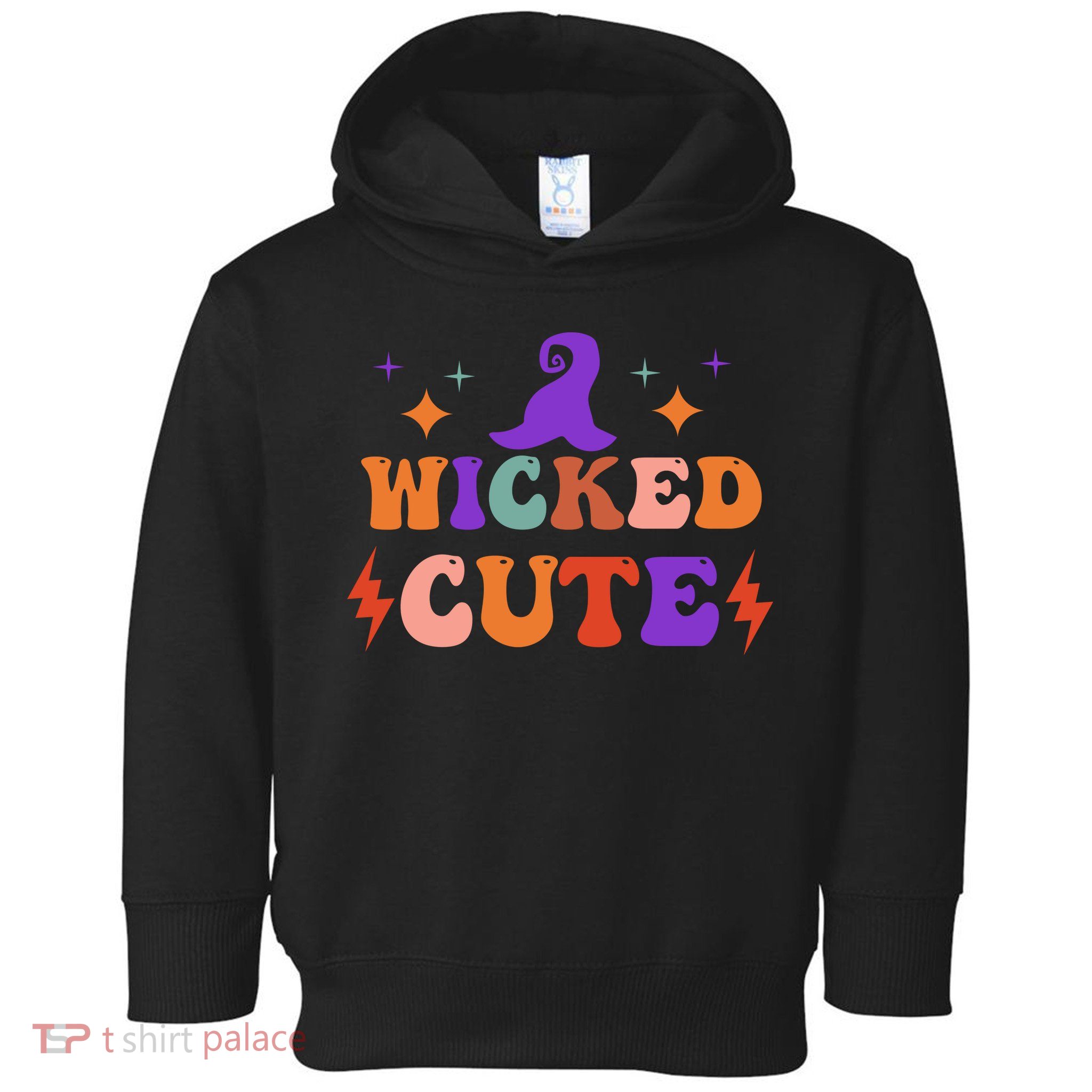 Wicked Cute Halloween Witch Toddler Hoodie