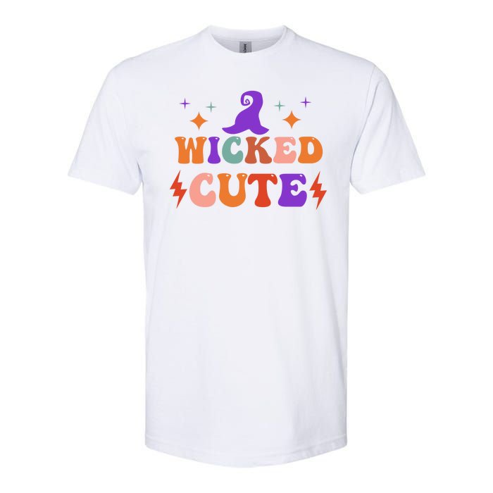 Wicked Cute Halloween Witch Softstyle CVC T-Shirt