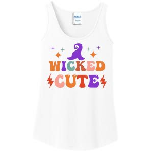 Wicked Cute Halloween Witch Ladies Essential Tank