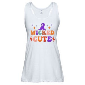 Wicked Cute Halloween Witch Ladies Essential Flowy Tank