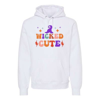 Wicked Cute Halloween Witch Premium Hoodie