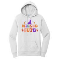 Wicked Cute Halloween Witch Women's Pullover Hoodie