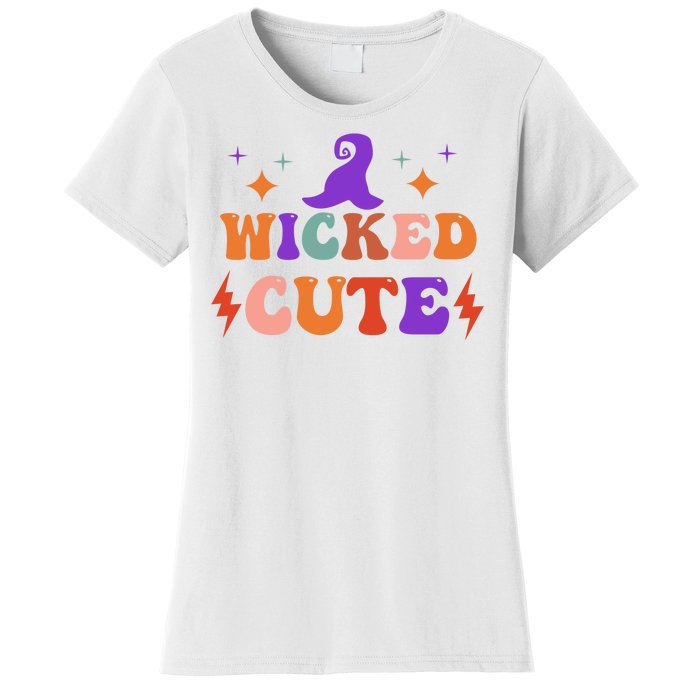 Wicked Cute Halloween Witch Women's T-Shirt