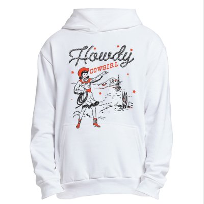 Western Cowgirl Howdy Western Nashville Urban Pullover Hoodie