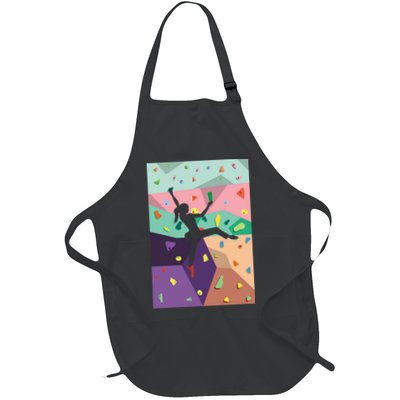 Wall Climbing Indoor Rock Climbers Action Sports Alpinism Gift Apron