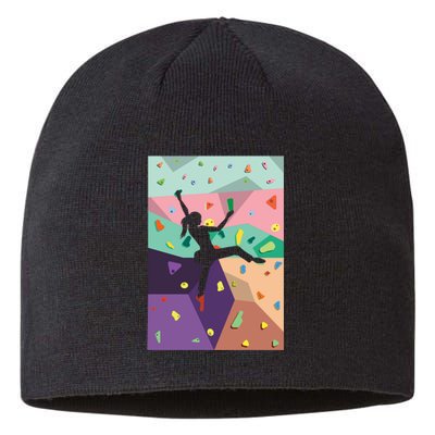 Wall Climbing Indoor Rock Climbers Action Sports Alpinism Gift Sustainable Beanie