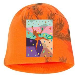 Wall Climbing Indoor Rock Climbers Action Sports Alpinism Gift Kati - Camo Knit Beanie