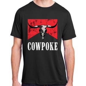 Western Cowpoke IM Just A Cowpoke In The Big Rodeo Retro Adult ChromaSoft Performance T-Shirt