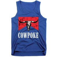 Western Cowpoke IM Just A Cowpoke In The Big Rodeo Retro Tank Top