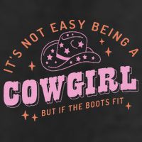 Western Country It's Not Easy Being A Cow Floral Hat 11oz C Handle Ceramic Mug