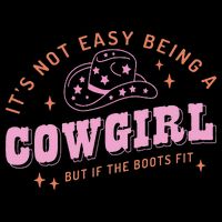 Western Country It's Not Easy Being A Cow Floral Hat Wool Snapback Cap