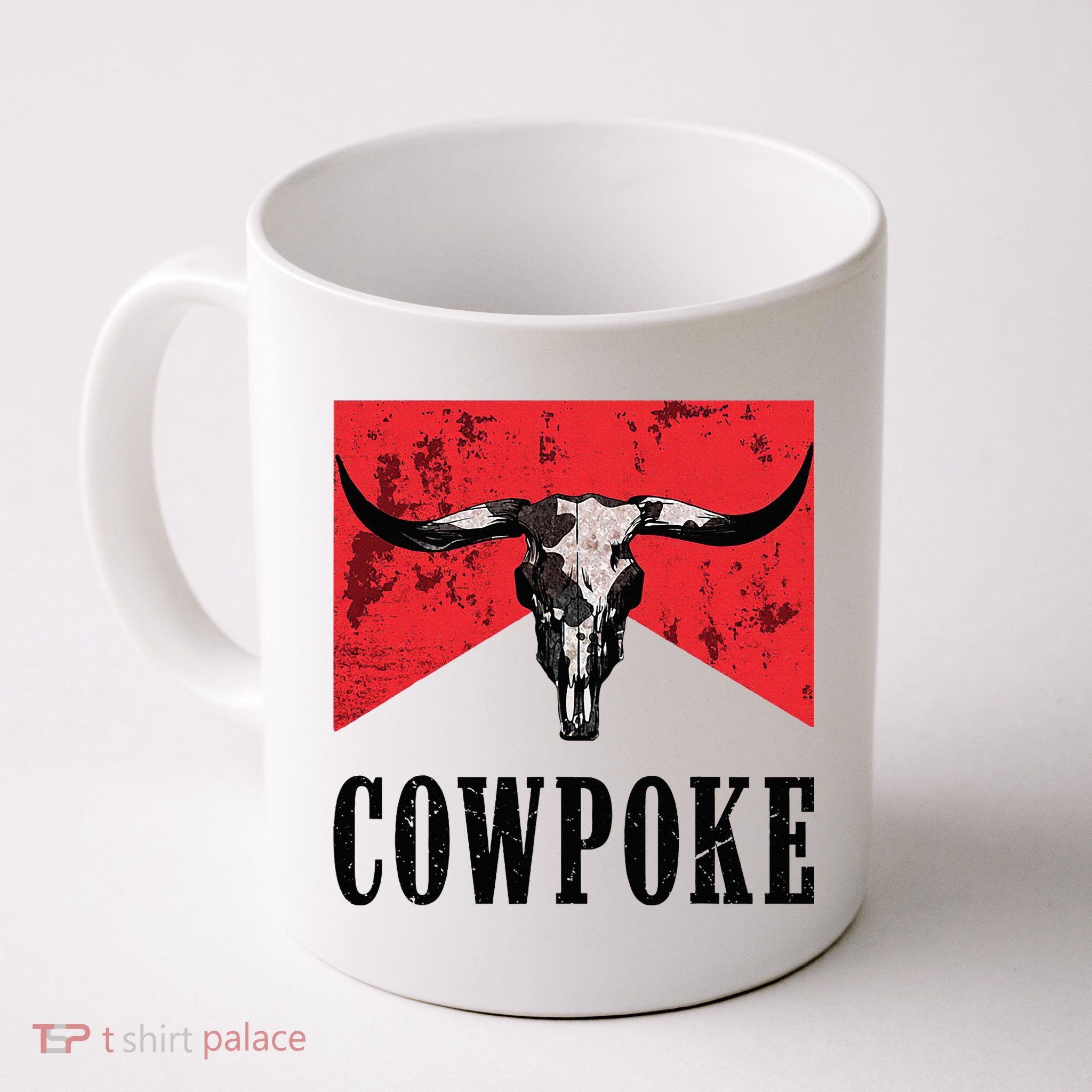 Western Cowpoke IM Just A Cowpoke In The Big Rodeo Mug