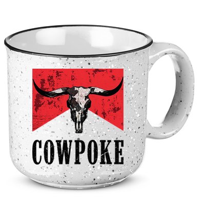 Western Cowpoke IM Just A Cowpoke In The Big Rodeo 15oz Campfire Ceramic Mug