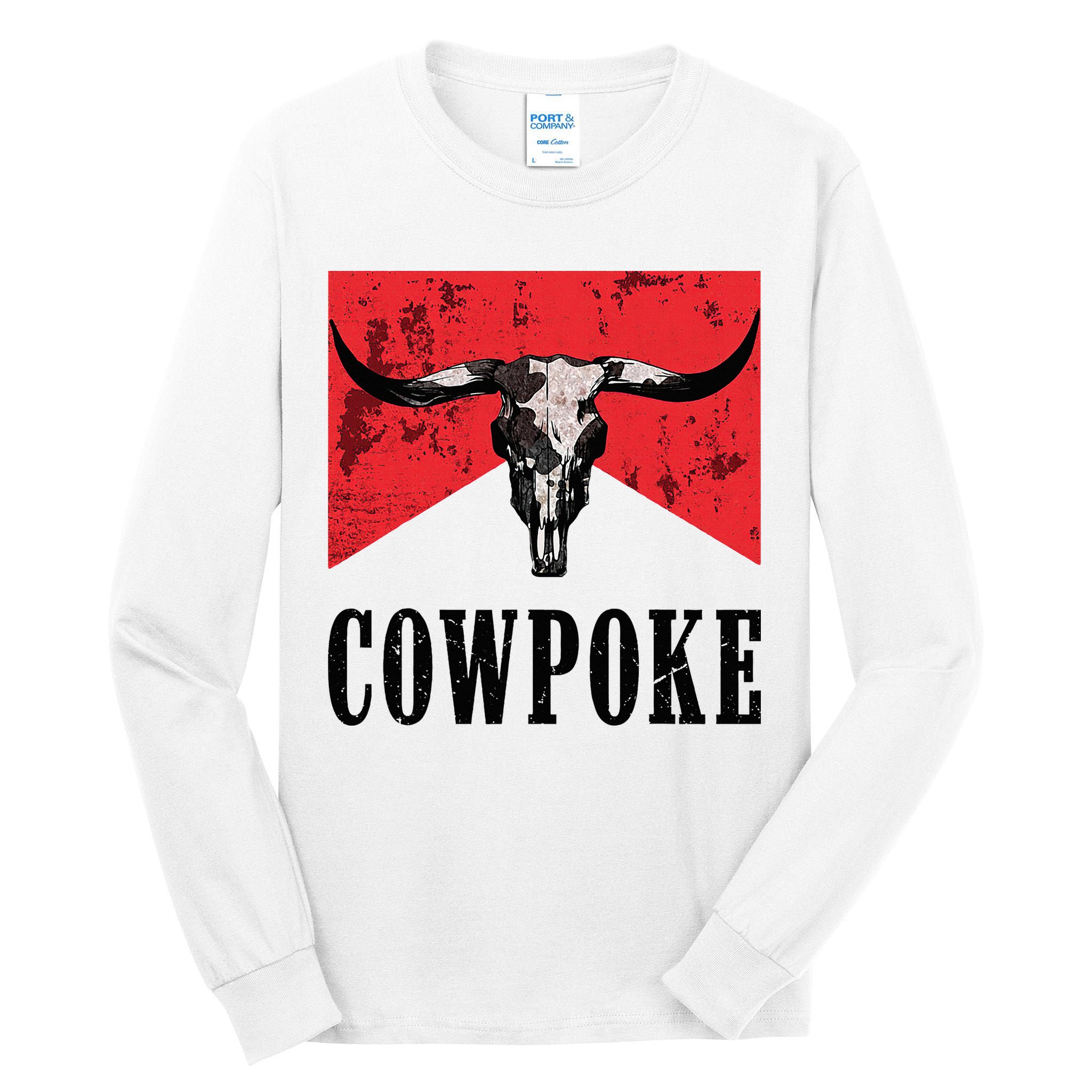 Western Cowpoke IM Just A Cowpoke In The Big Rodeo Tall Long Sleeve T-Shirt