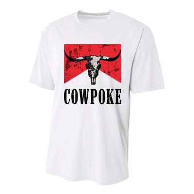 Western Cowpoke IM Just A Cowpoke In The Big Rodeo Youth Performance Sprint T-Shirt