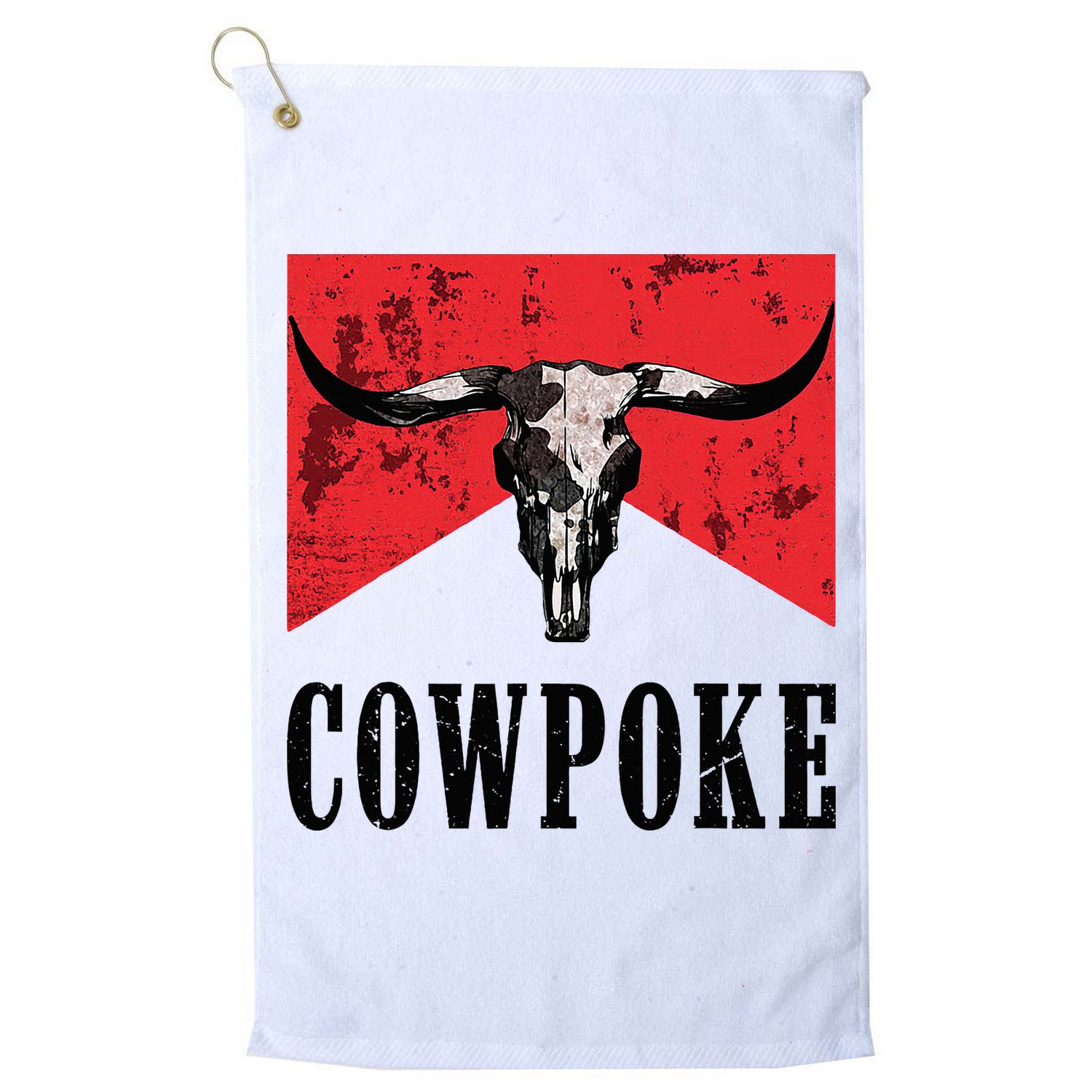 Western Cowpoke IM Just A Cowpoke In The Big Rodeo Golf Towel